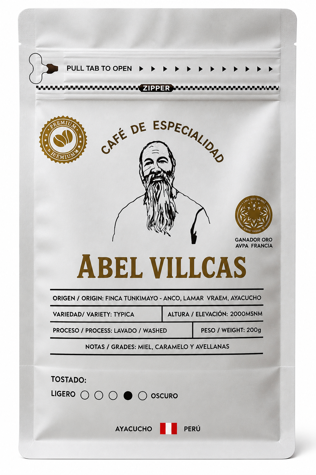 Café Típica de Especialidad – 88 puntos – 200 g