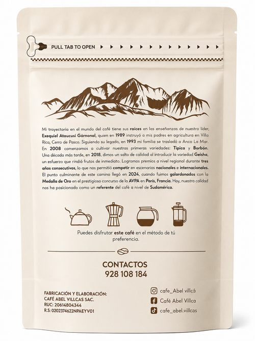 Café Geisha de Especialidad – 89 puntos