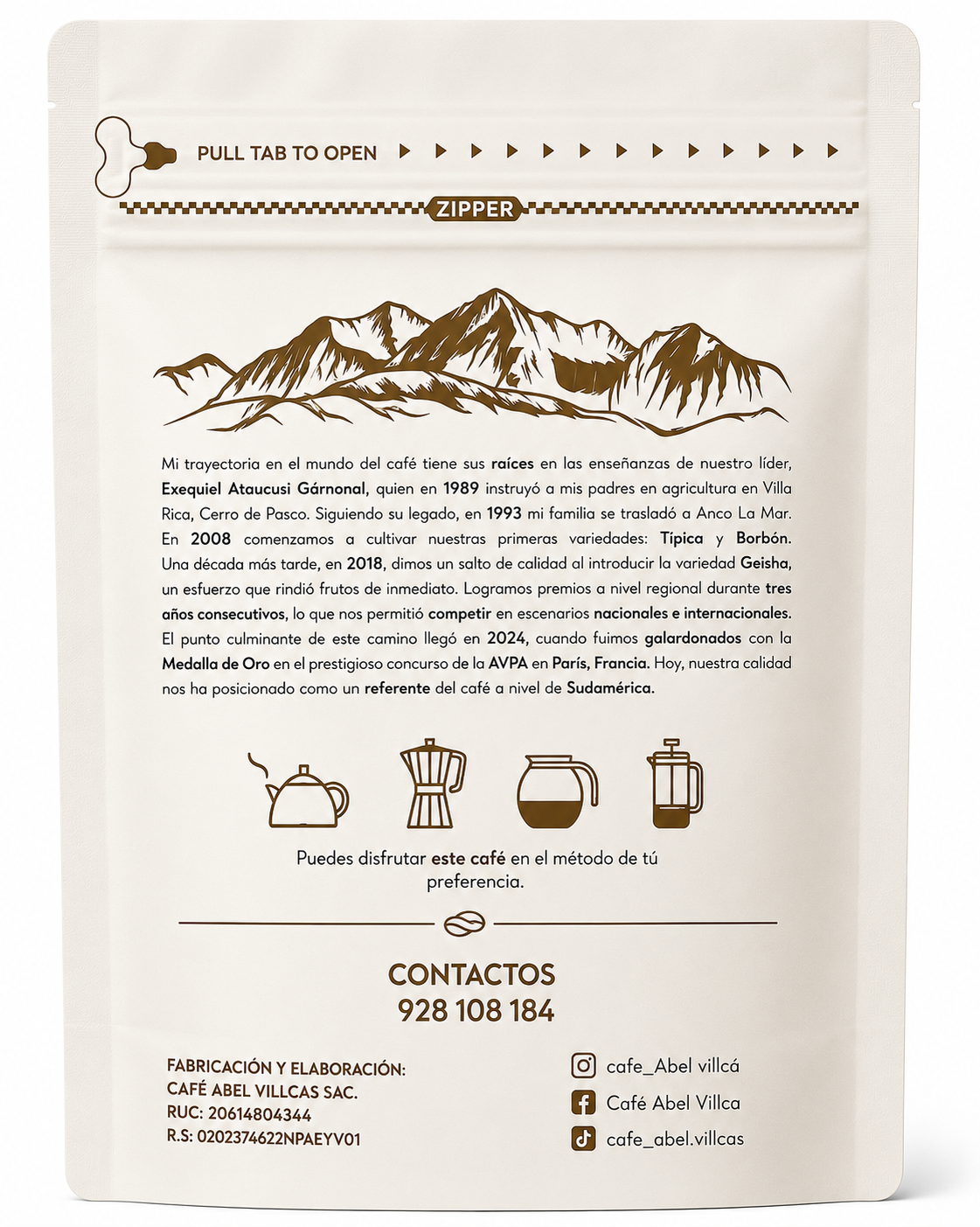 Café Típica de Especialidad – 88 puntos – 200 g