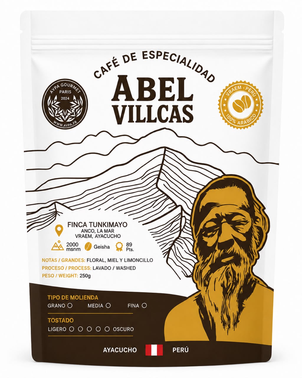 Café Geisha de Especialidad – 89 puntos 250g
