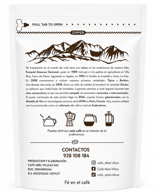 Café Geisha de Especialidad – 89 puntos 250g